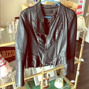 BLANKNYC black leather jacket